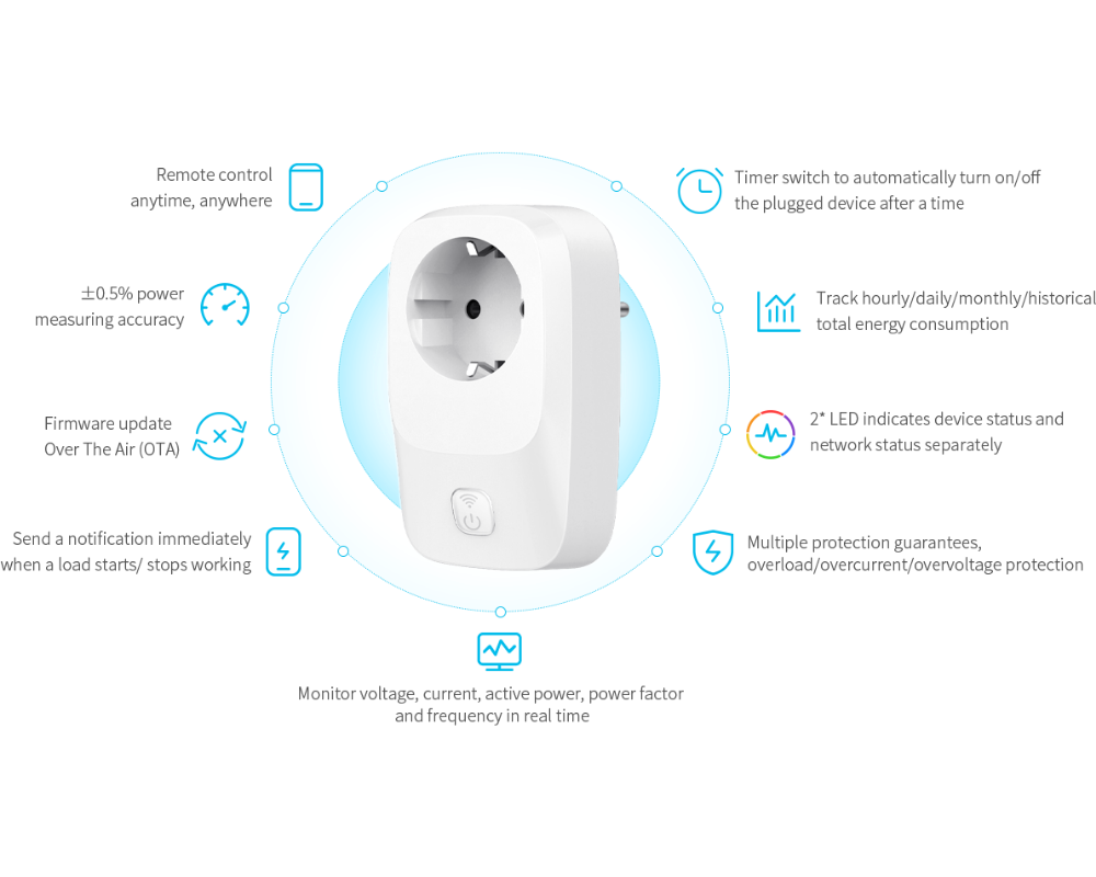 MK117B BLE smart plug MK117B BLE smart plug