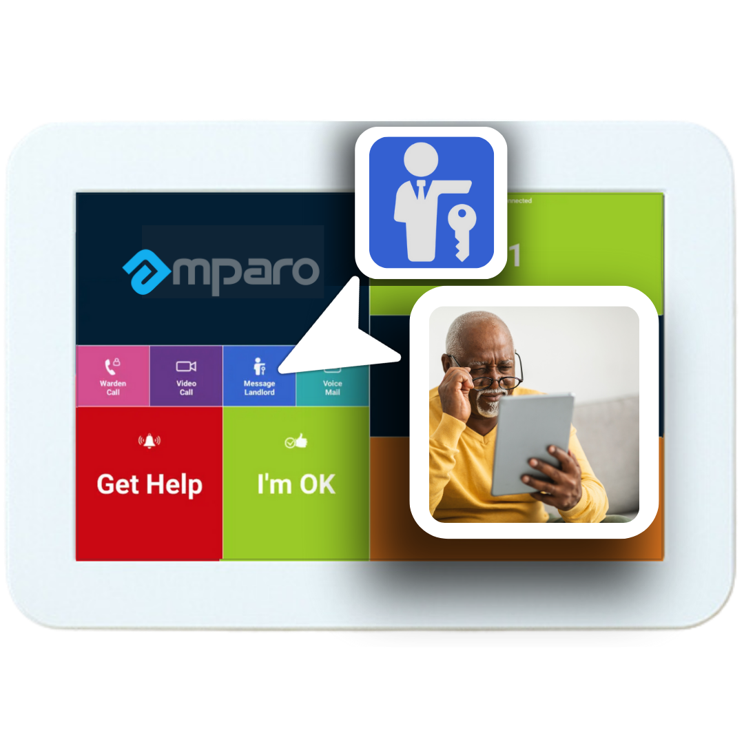 Amparo Message Landlord Feature