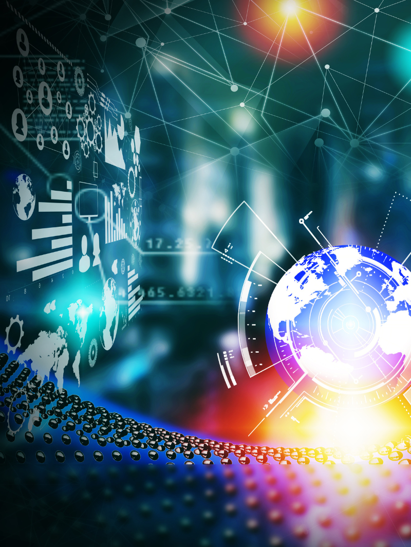 An infographic portraying IoT cloud services