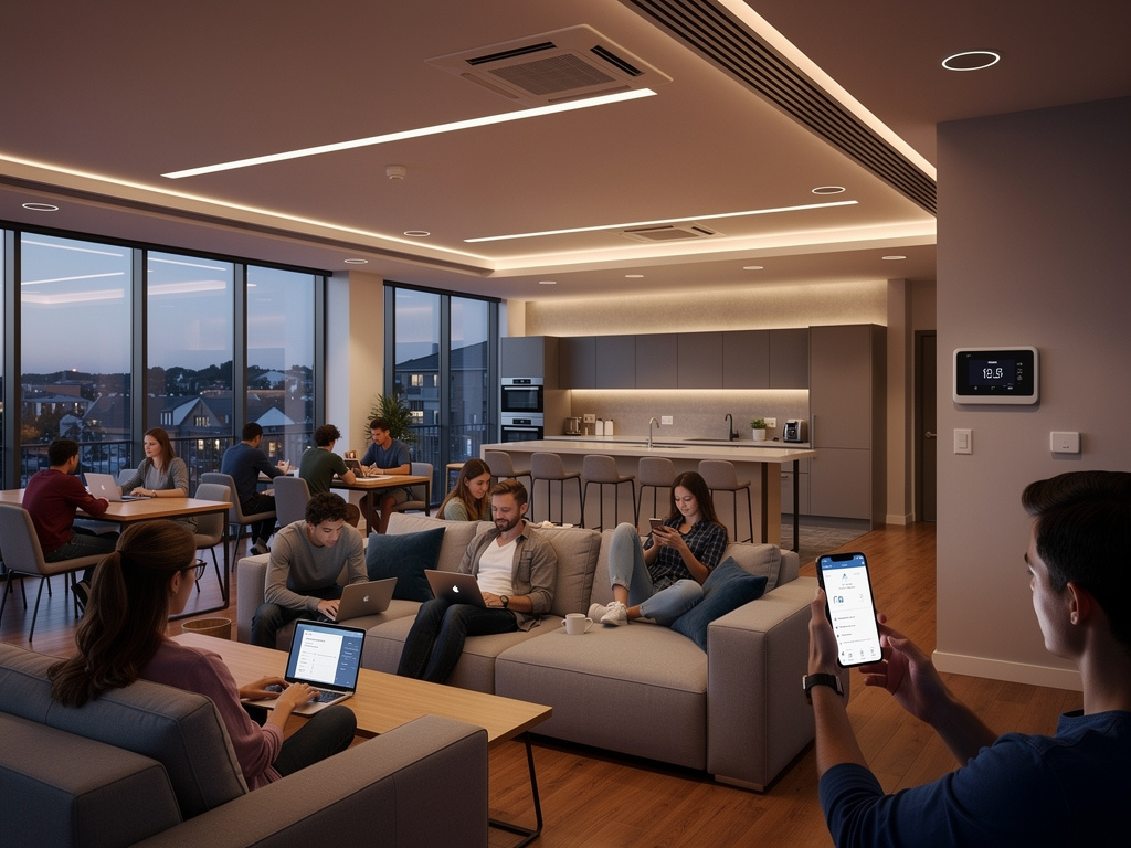 HVAC-Lighting-Automation Student Accomodation School Security